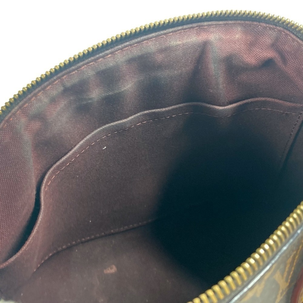 LOUIS VUITTON Authentic Brown Monogram Canvas Tote Bag - Picture 14 of 15